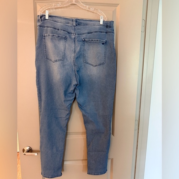 DG2 by Diane Gilman Blue Skinny Jeans - Picture 5 of 6